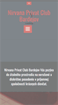 Mobile Screenshot of nirvanaclub.sk